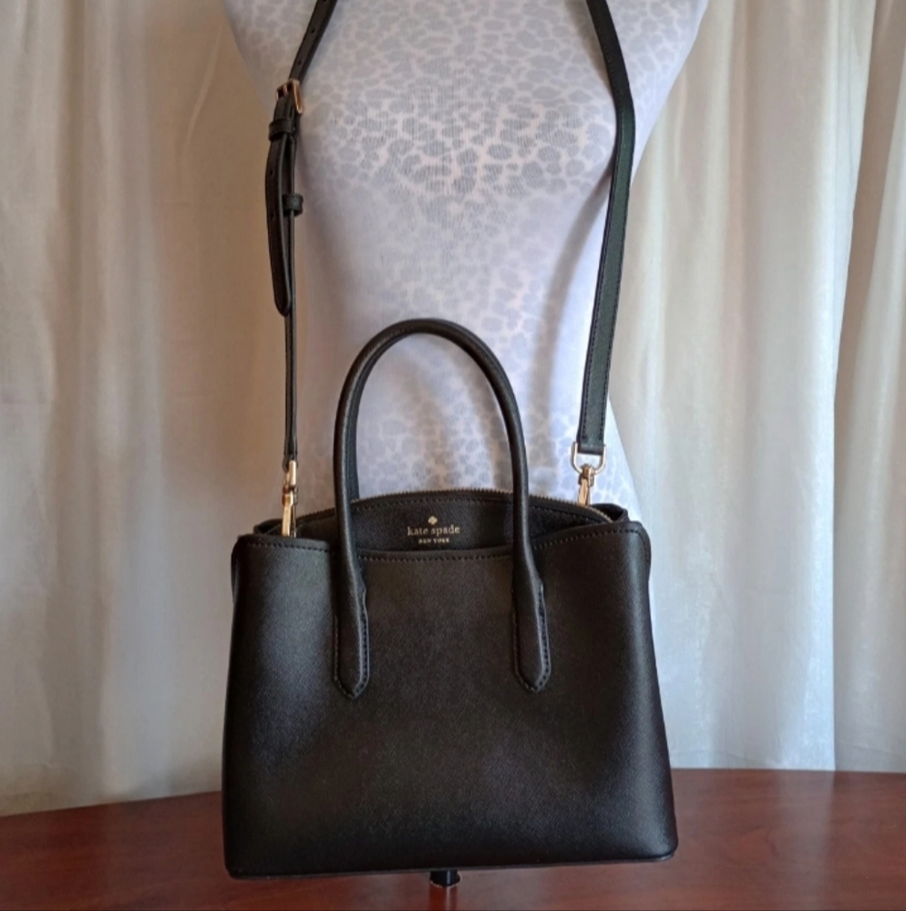 Kate Spade Black Leather Handbag